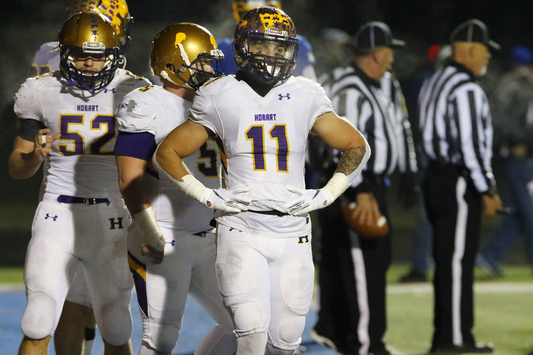 Gallery: 4A football semistate: Hobart vs. East Noble